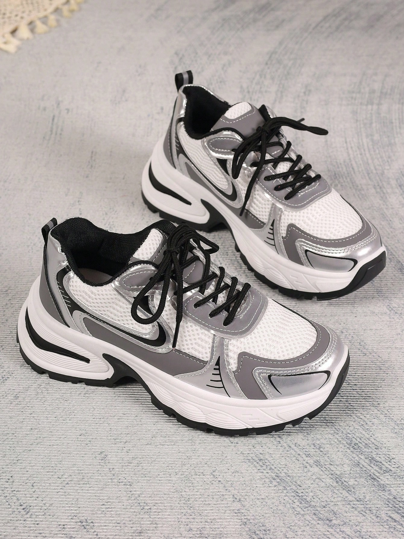 New Women's Thick-Soled Slip-Resistant Sports Casual Shoes | SHEIN