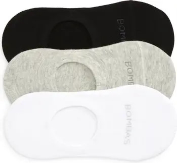 Bombas Lightweight Assorted 3-Pack No-Show Cotton Blend Socks | Nordstrom | Nordstrom