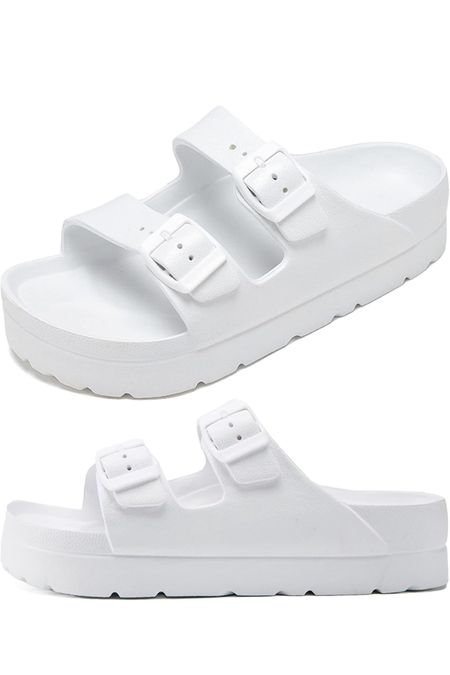 The best platform sandals! Under $25 and great for summer! #sandals #platformsandals #whitesandals #casualsummershoes

#LTKstyletip #LTKfindsunder50