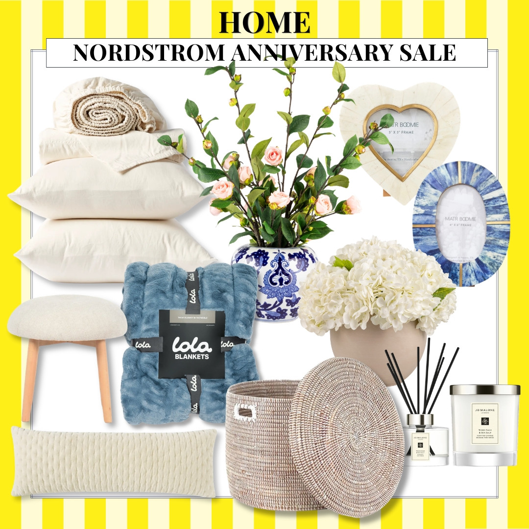 The home section is always one of my favorite parts of the Anniversary Sale because it is such a good time to refresh the little things that make a room feel finished. I pulled together soft bedding, cozy blankets, woven storage, frames, florals, and a few simple accents that can work now and transition into fall.

Nordstrom Anniversary Sale, home decor, bedding, throw blanket, woven basket, picture frames, faux florals, home fragrance, bedroom refresh, cozy home finds, neutral home decor, AudrieDollins

#LTKHome #LTKdayinmylife #LTKSeasonal