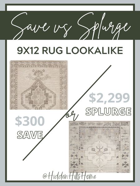 Pottery barn dupe, Aurelia rug lookalike, save vs splurge home decor
The Target rug looks so different in person than the online photo! It’s also a 9x12 not a 7x10! I have it in my home - go to “My Home” collection to see in person photos of Target Rug! #saveorsplurge #dupe

#LTKhome #LTKstyletip #LTKsalealert