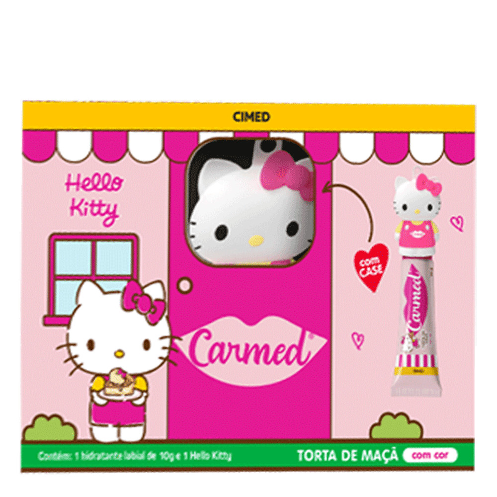Hidrante Labial Carmed Kids Hello Kit Torta de Maçã 10g | Drogaria Sao Paulo (BR)