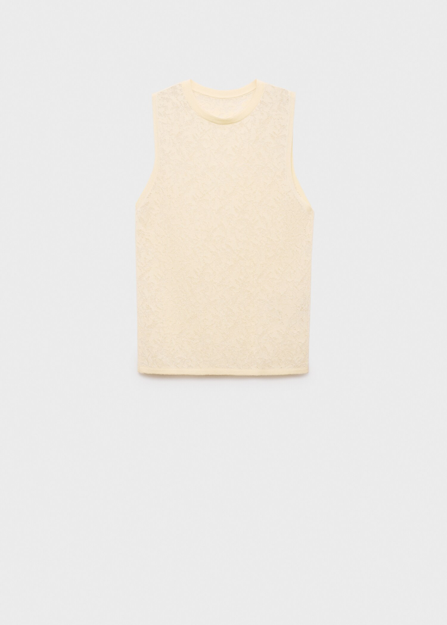 Openwork knit top | MANGO (UK)