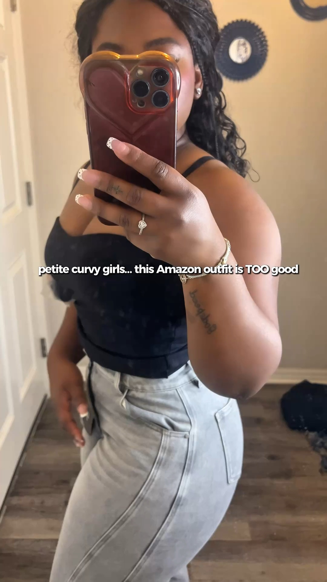 petite curvy girls… this Amazon combo ate 😭🤍

this built-in bra tank is supportive, smooth, and so easy to wear, and the barrel jeans are stretchy, flattering, and actually comfortable. such an easy throw-on outfit that still looks good.

tank code: BRA10TOP
jeans code: CROP10PANTS

use them for 10% off from March 30 - April 19 ✨

comment “link” and I’ll send both from Amazon

#LTKgrwm #LTKootd