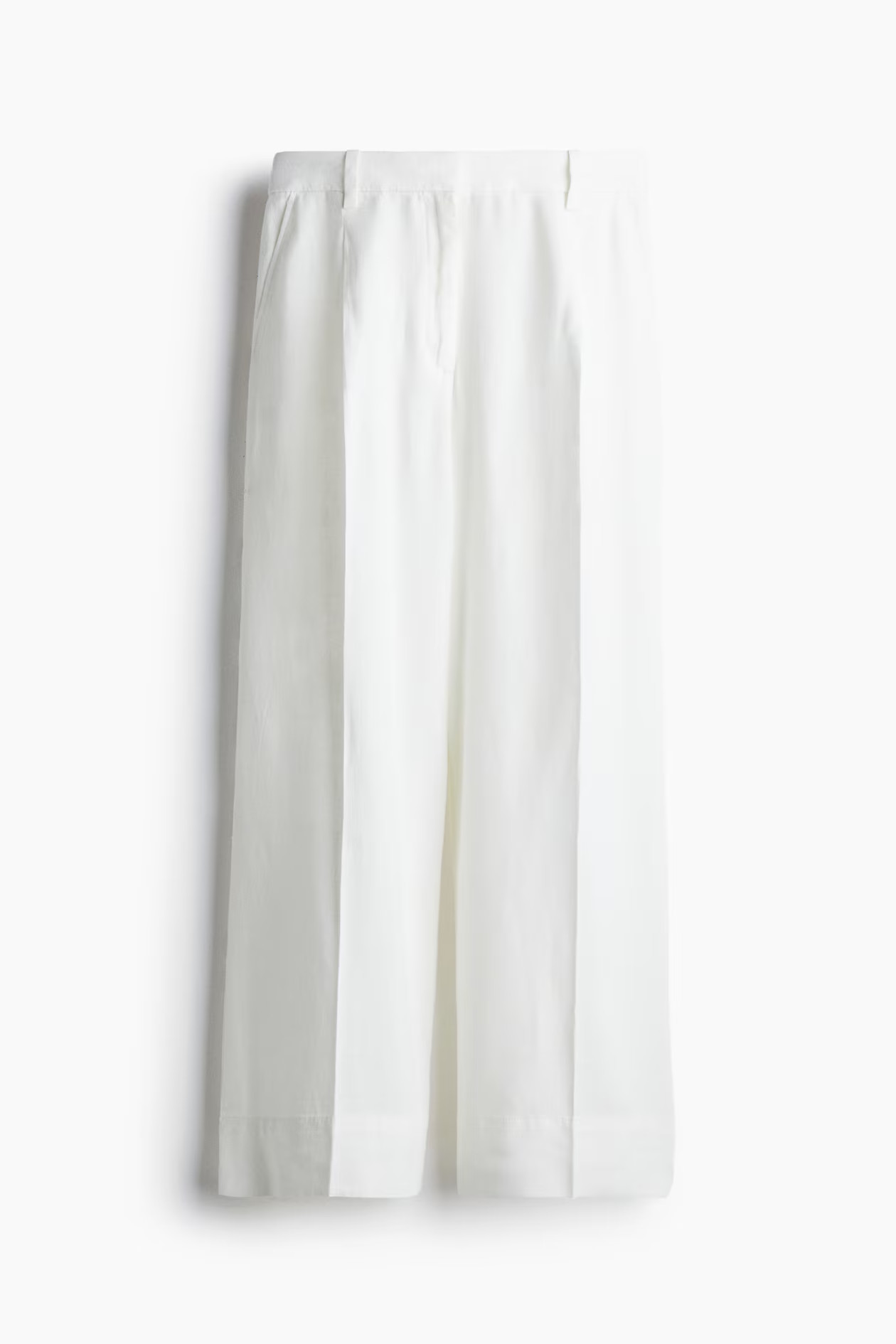 Wide-Leg Linen-Blend Pants | H&M (US + CA)