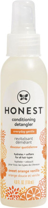 Click for more info about The Honest Company Sweet Orange Vanilla Conditioning Detangler, Lightweight Leave-in Conditioner ...