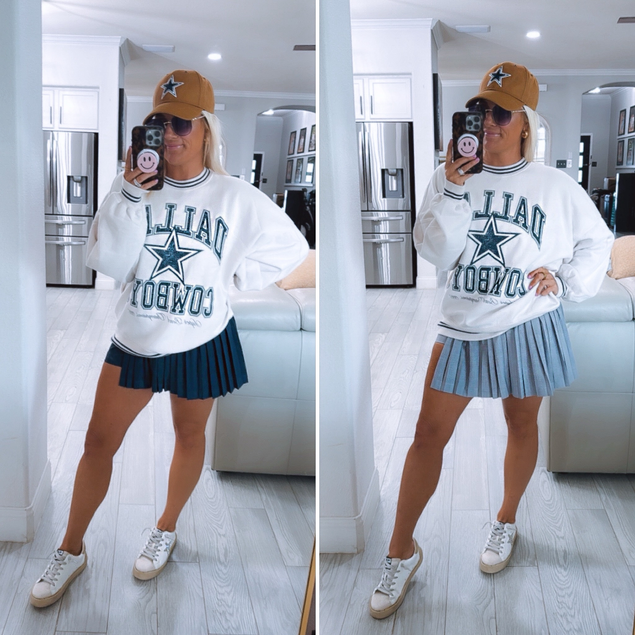 Abercrombie nfl pullover - medium
Pleated skort - small
Extra 15% off with code DENIMAF

#LTKMidsize #LTKxAF #LTKStyleTip