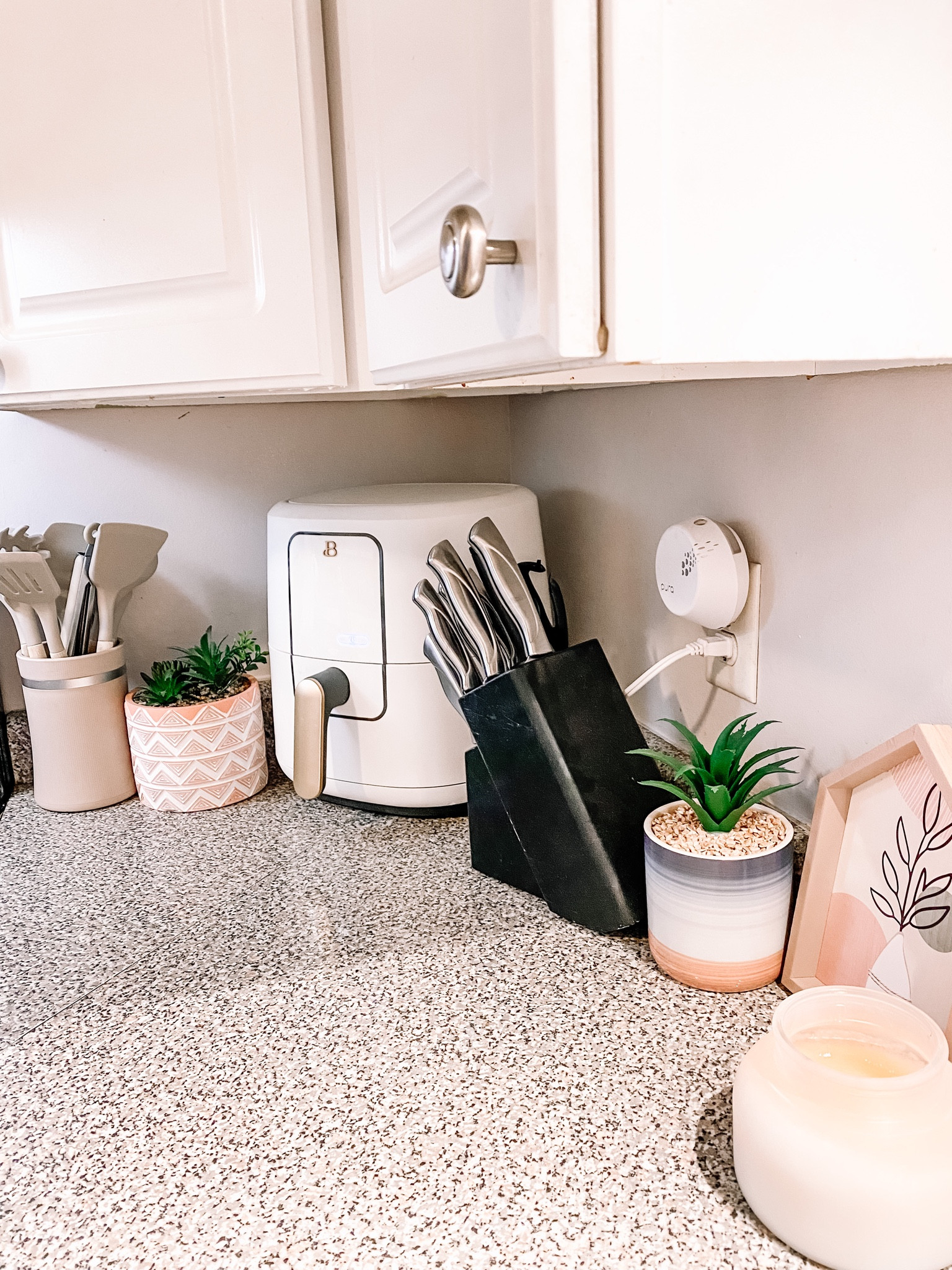 Cozy clean kitchen, pink kitchen, white kitchen, Amazon kitchen finds, walmart finds 

#LTKfamily #LTKFind #LTKhome