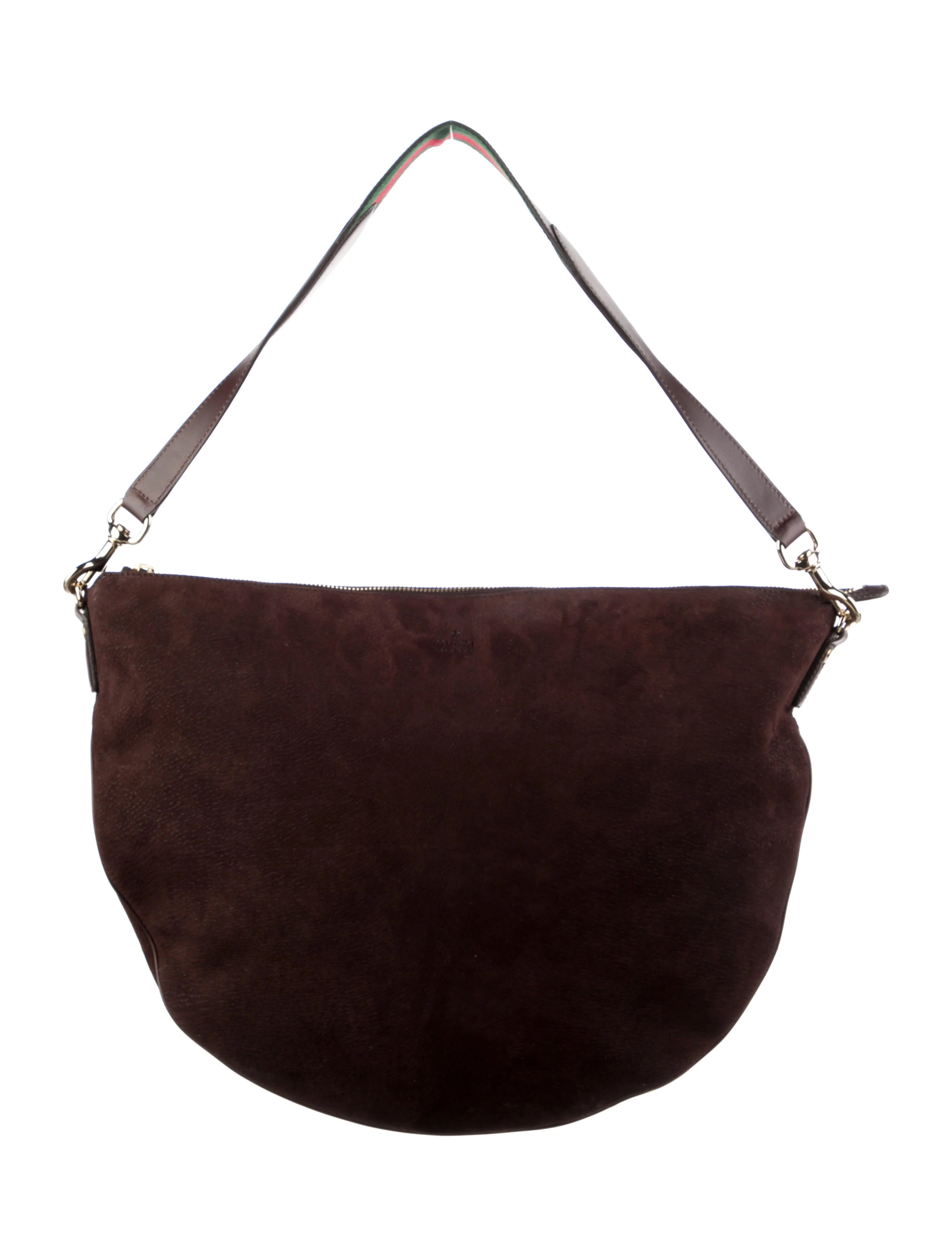 Suede Web Hobo | The RealReal