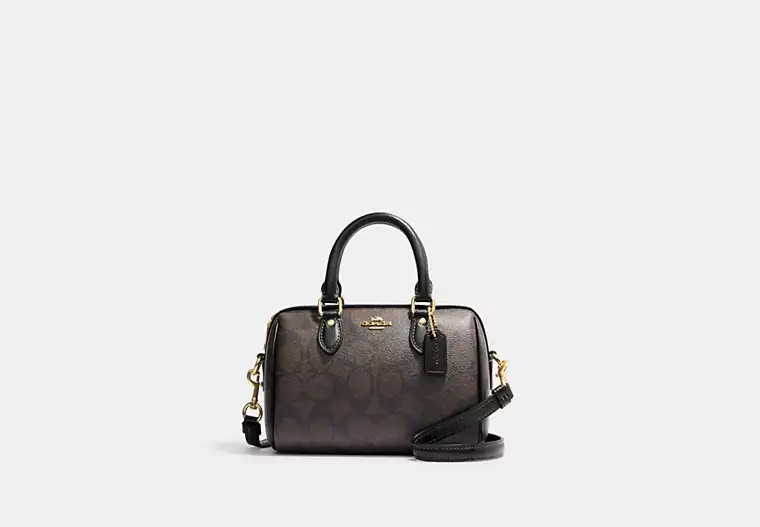 Mini Rowan Crossbody In Signature Canvas | Coach Outlet US