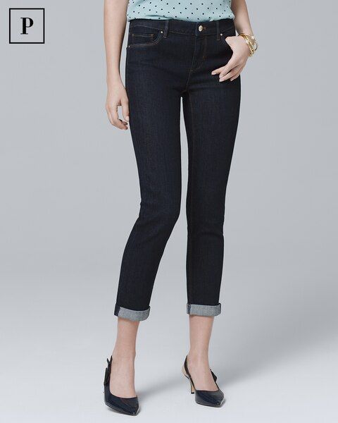 White House Black Market Petite Slim Crop Jeans | White House Black Market