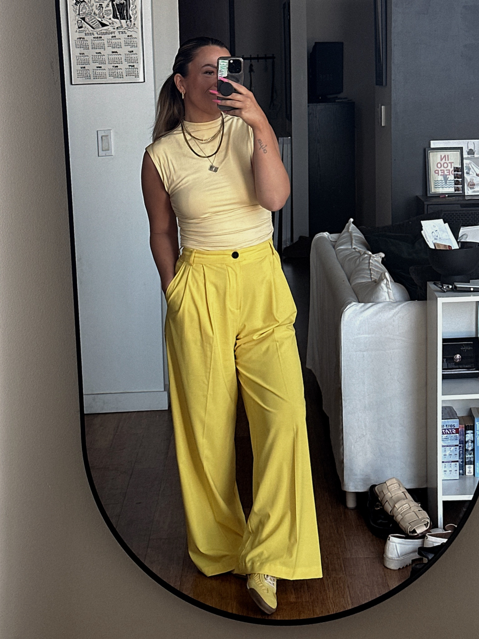 top - abercrombie
pants - zara (exact link on shopmy)
sneakers - sam edelman

#LTKStyleTip #LTKWorkwear #LTKFindsUnder50