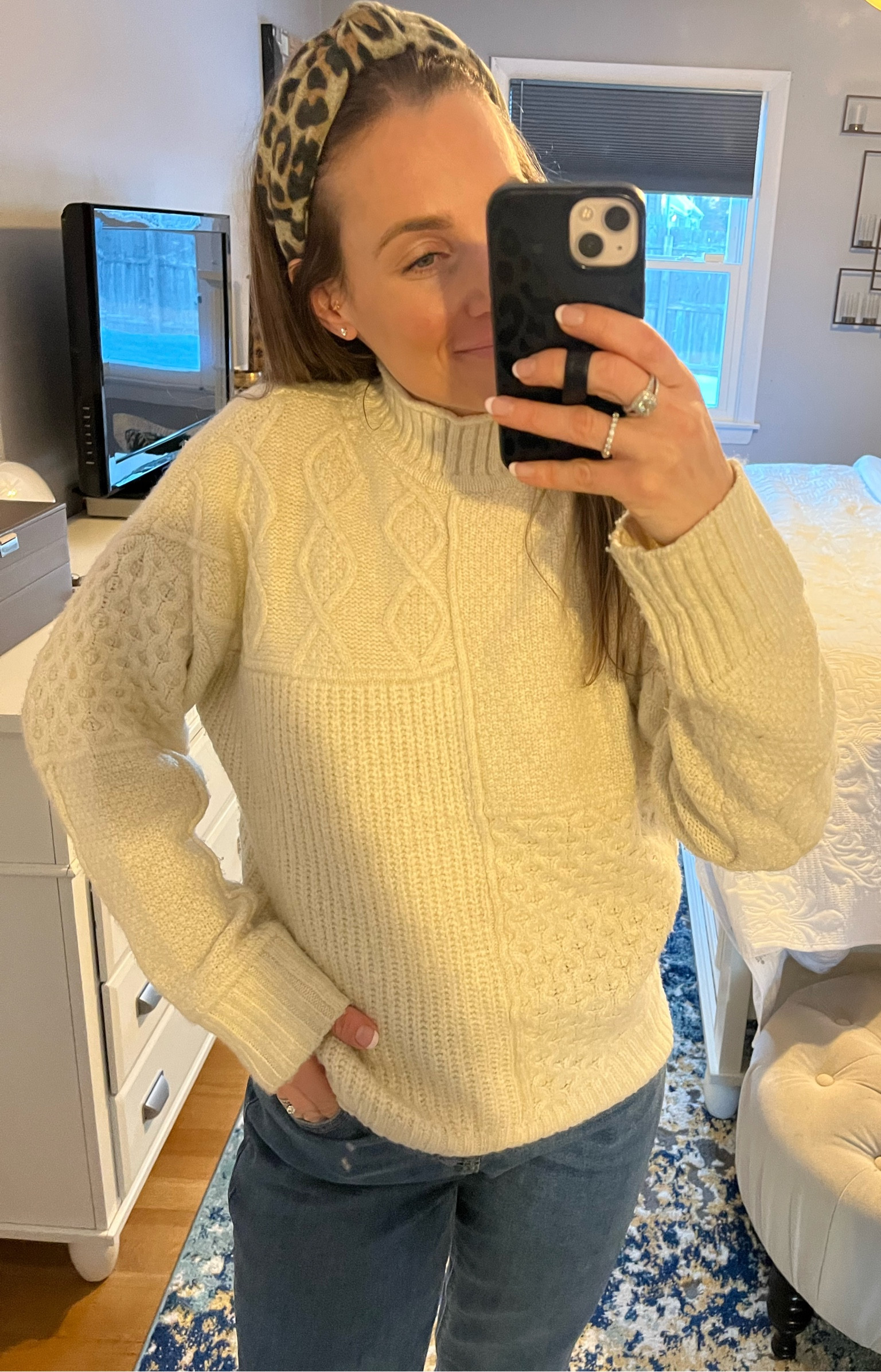 Cream colored sweater 