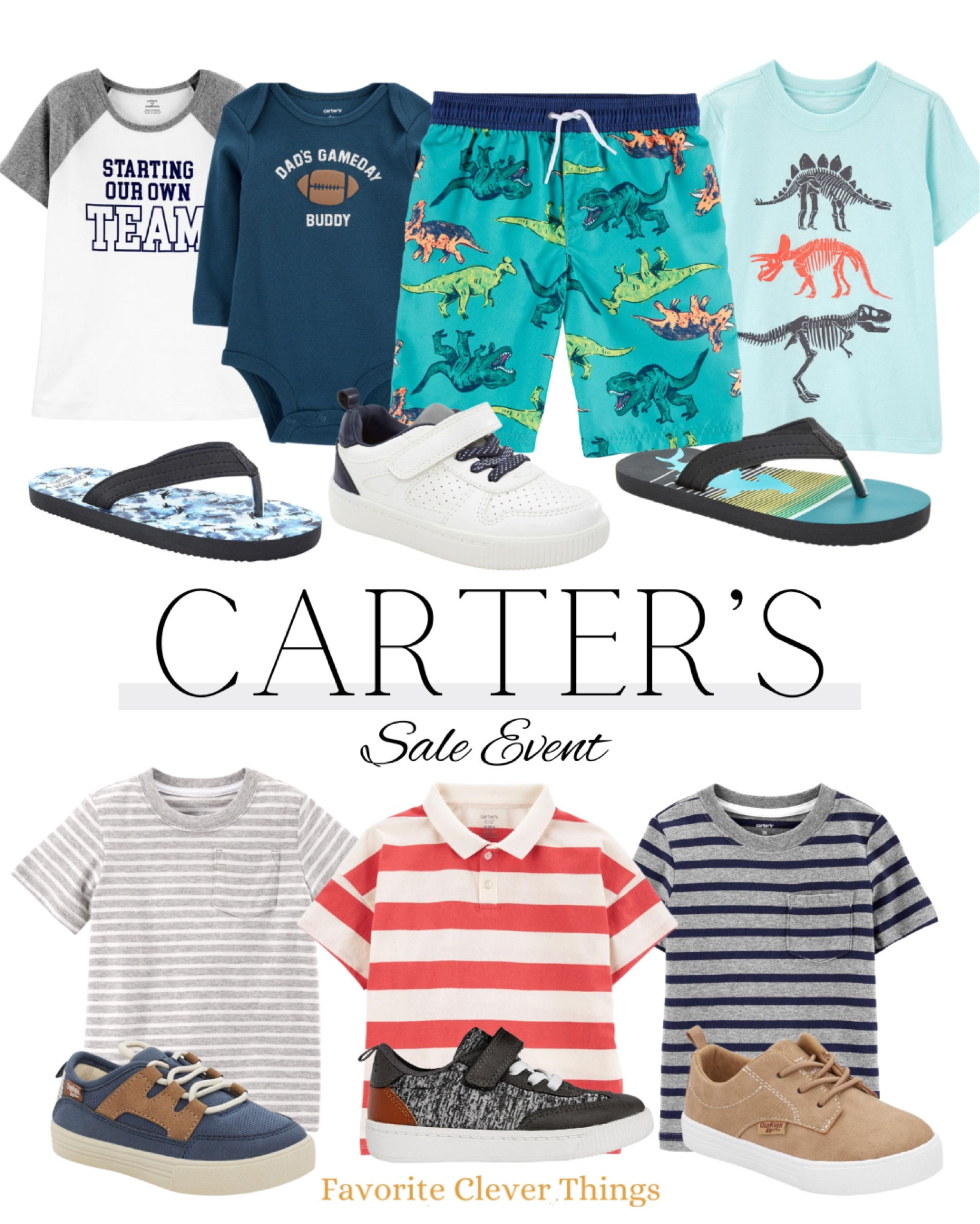 Carter’s Sale up to 85%OFF discount!! You can find the full list in my carter’s deals products section
Carter’s sale
Boys shoes
Baby shoes
Baby pajamas
Kids swimsuit
Kids polo
Boys clothes deals
Baby clothes deals

#LTKkids #LTKSale #LTKsalealert