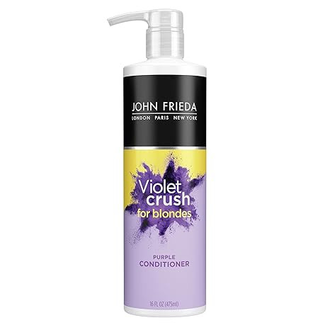 John Frieda Violet Crush Purple Conditioner, Purple Conditioner for Blonde Hair, Crushed Violet P... | Amazon (US)
