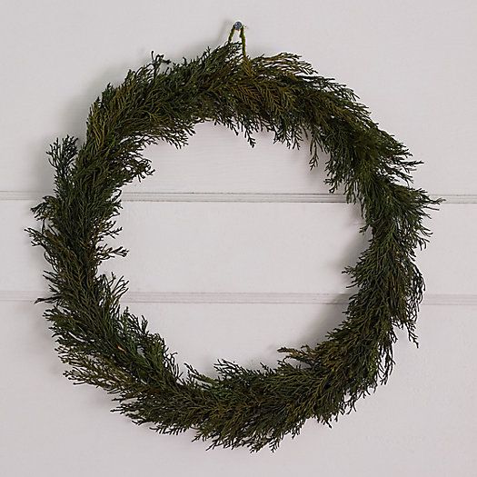 Preserved Cypress Wreath | Terrain