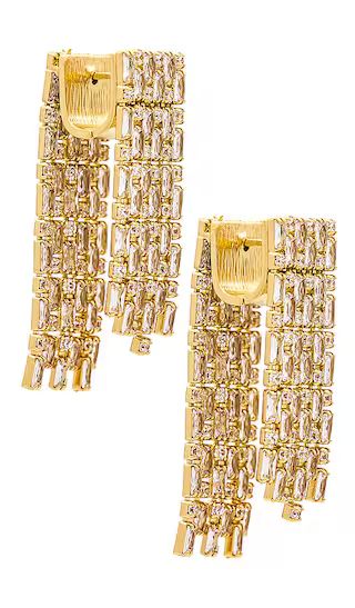 Dalia Earrings in Gold | Revolve Clothing (Global)