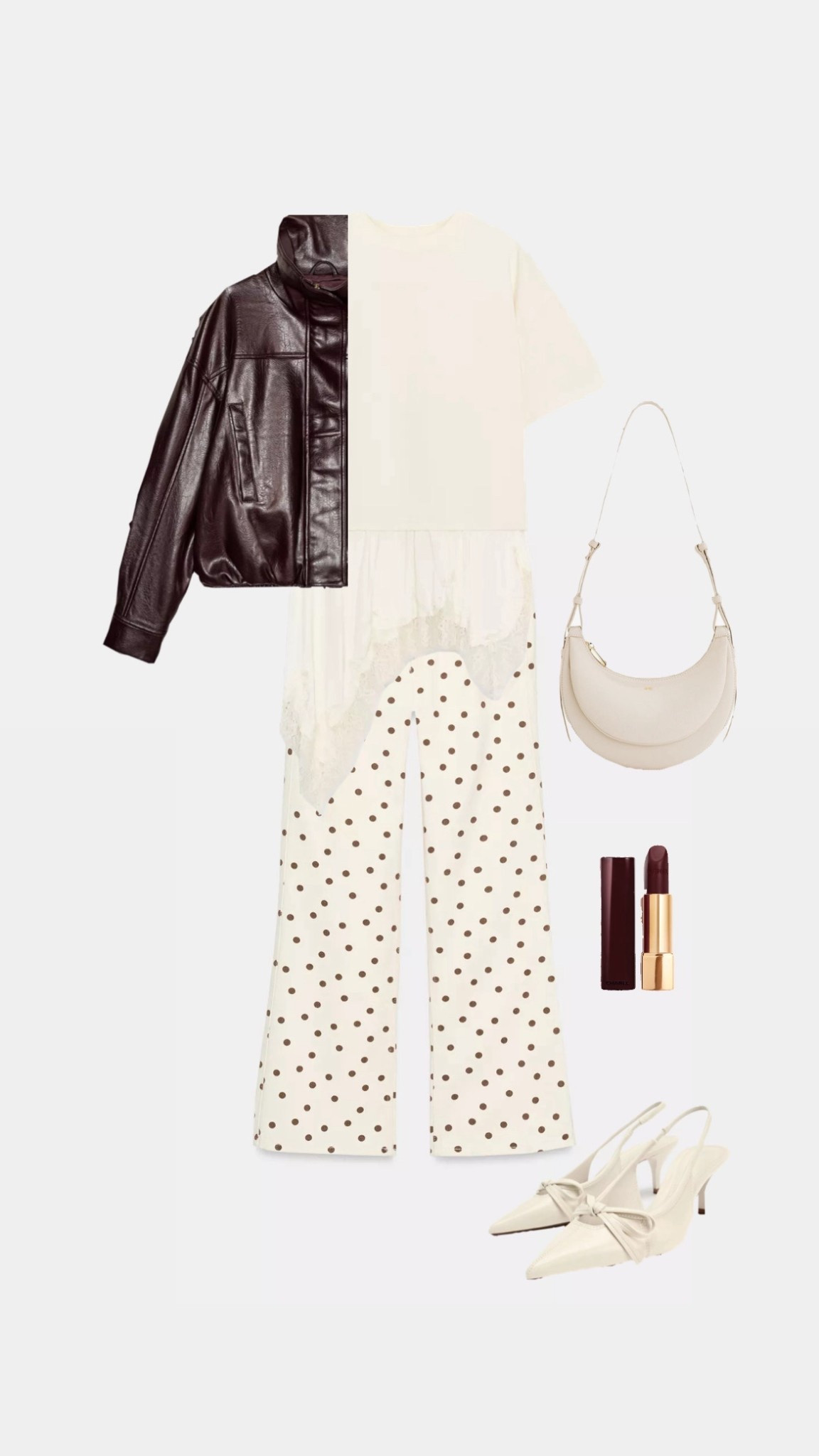 BURGUNDY e POIS 

#LTKeurope #LTKmidsize #LTKitalia