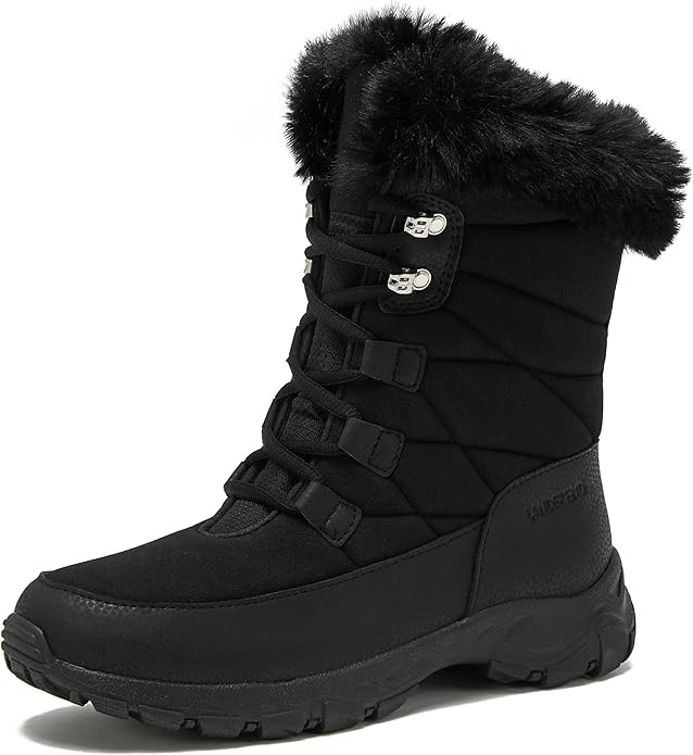 Lands' End Expedition Waterproof Insulated Womens Snow Boots, Lace Up or Slip On Winter Boots for... | Amazon (US)