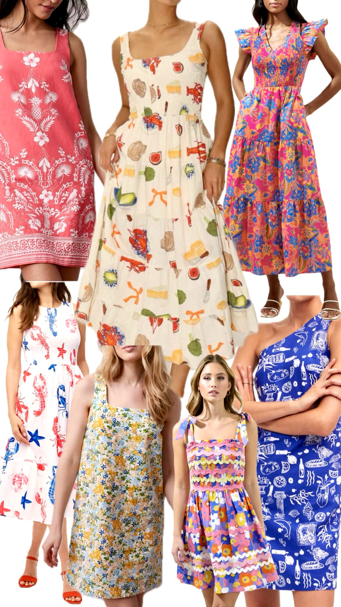 Colorful prints and patterns: summer dress round up 

#LTKSeasonal #LTKFindsUnder100 #LTKSummerSales