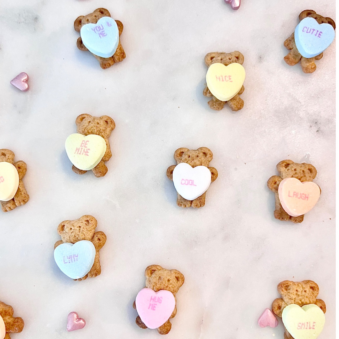 Love Bears! 🐻💖 Valentines Idea

Stick conversation hearts to Teddy Grahams using edible adhesive and then proceed to faint with the cuteness 😍

#LTKkids #LTKSeasonal
