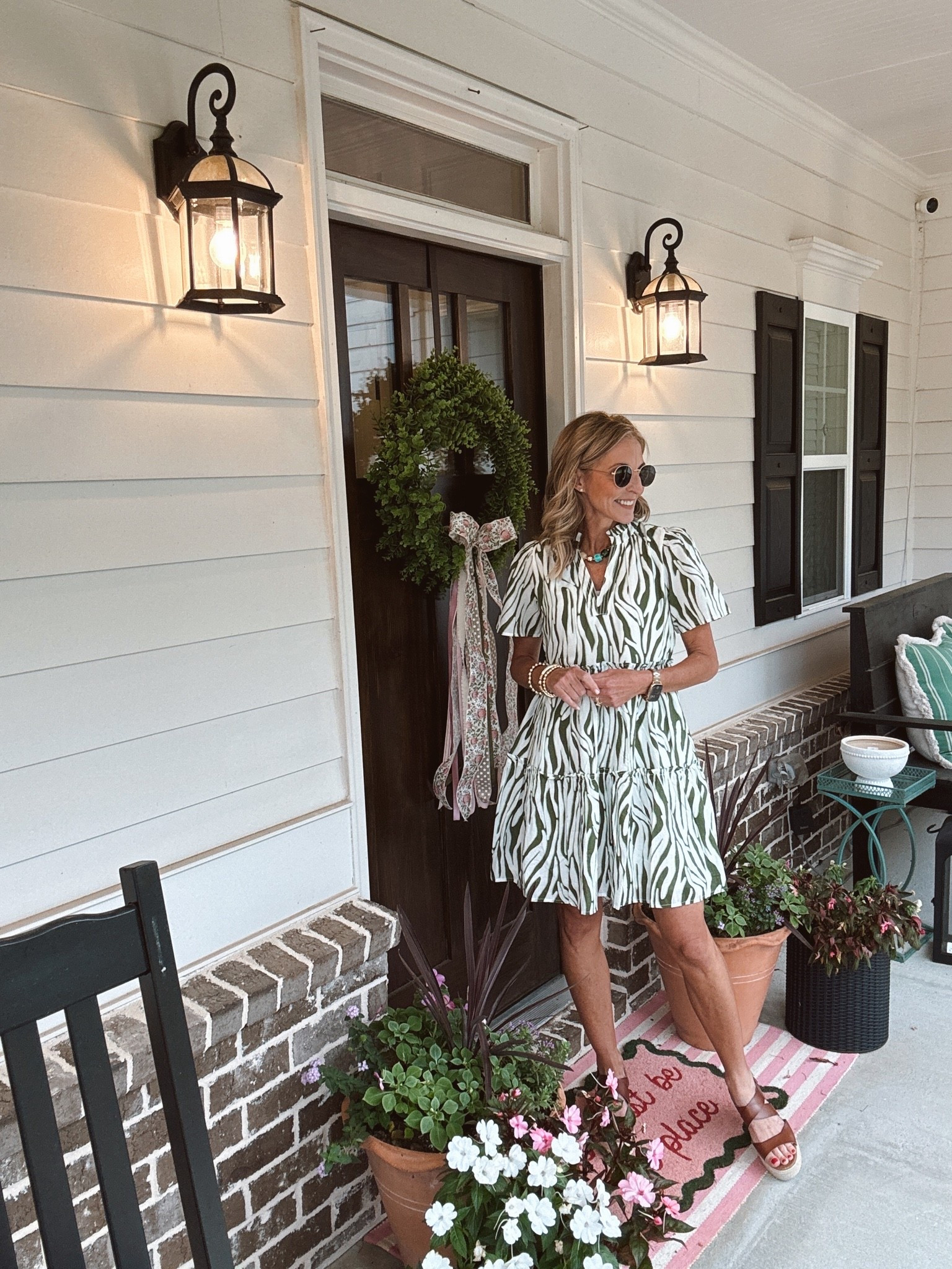 Another @Belk classic! This dress is only $31. It’s a tiered mini dress with pockets comes in three colors is so good wearing a size extra small also linked up several options.