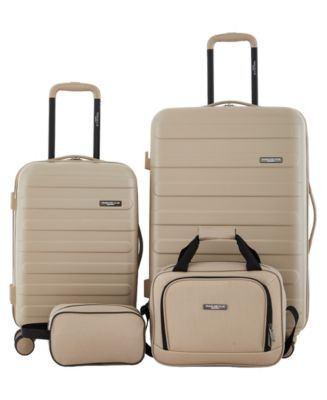 Travelers Club Austin 4-Pc. Hardside Luggage Set - Macy's | Macy's