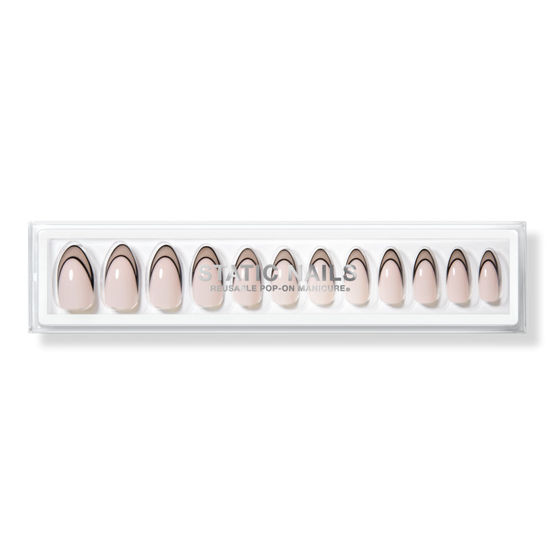 Sheer Fixation Almond Reusable Pop-On Manicure | Ulta