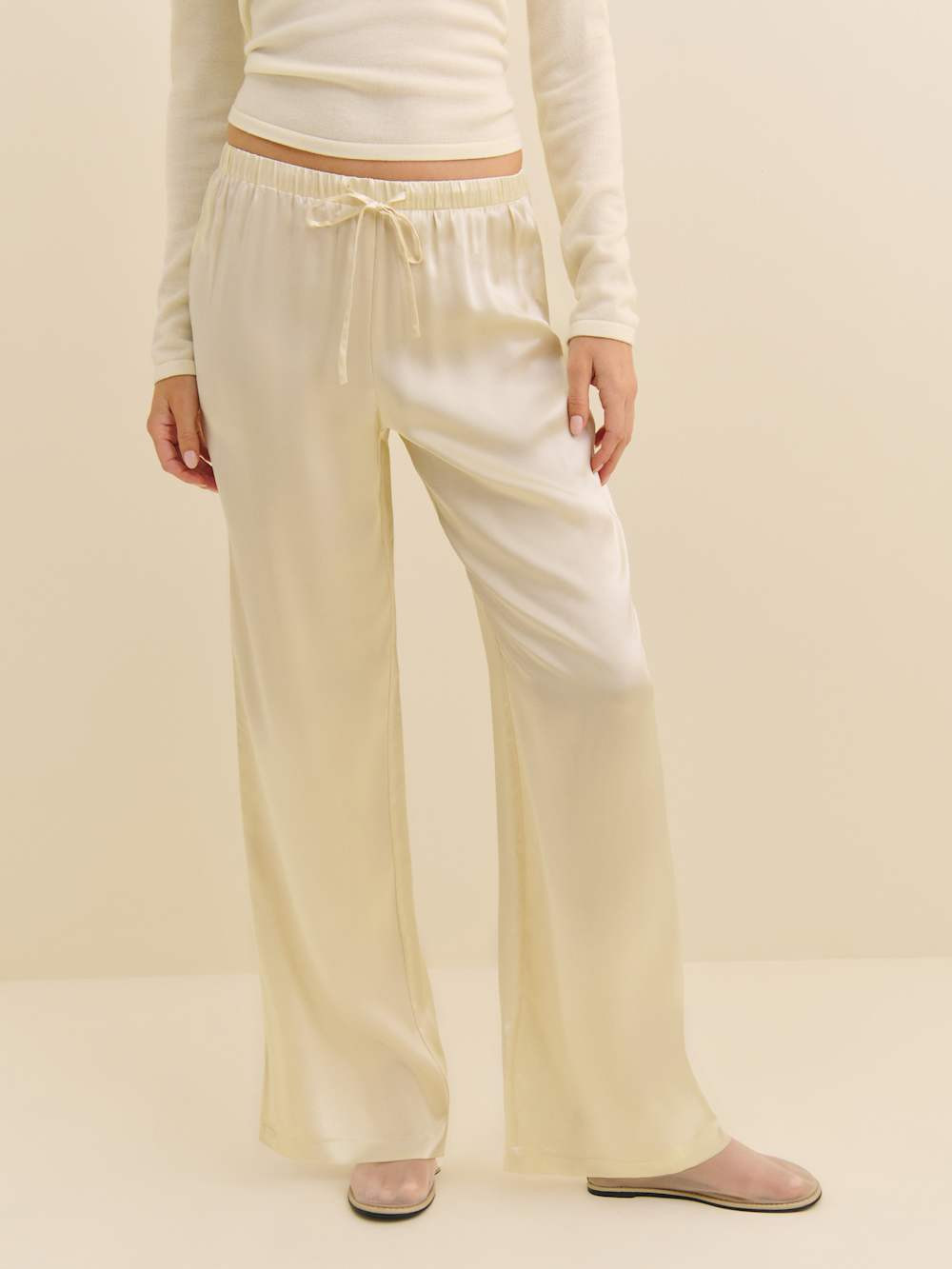 Olina Silk Pant | Reformation (Global)