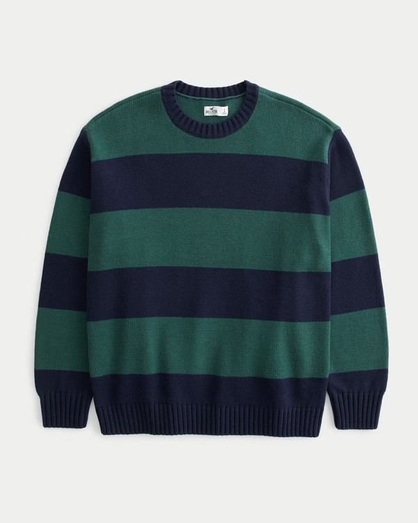 Oversized Crew Sweater | Hollister (US)
