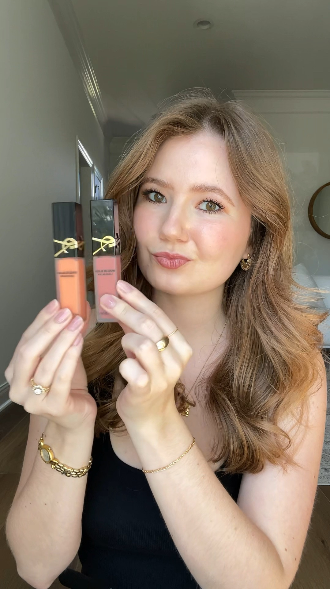 Trying the YSL Beauty liquid blushes 
#giftedbyyslbeauty

#LTKBeauty #LTKVideo