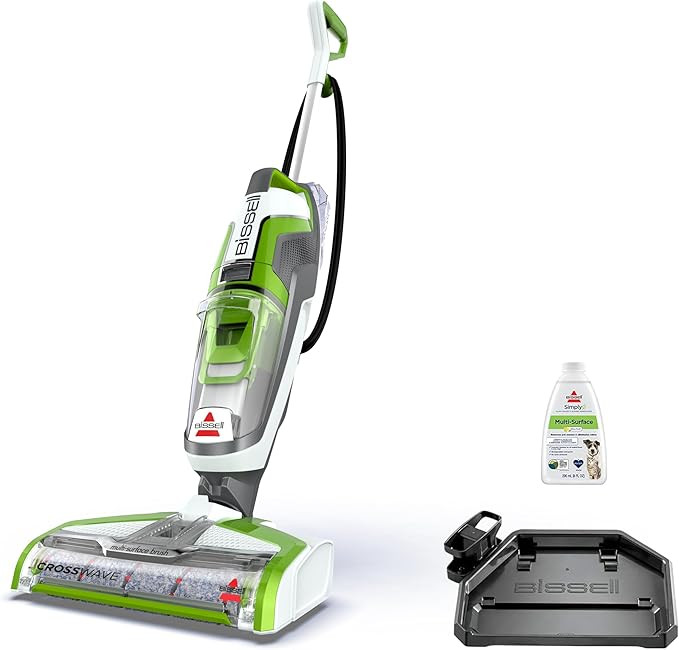 BISSELL Crosswave Turbo Vacuum Mop All in One Wet and Dry Vac Combo Hard Floor & Area Rug Cleaner... | Amazon (US)