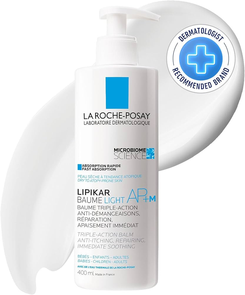 La Roche Posay Face Cream & Body Lotion BUNDLE, Toleriane Dermallergo Creme & Lipikar Baume AP+M,... | Amazon (CA)