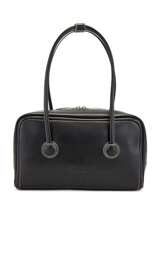 Soft Boston Bag in Black Plain | Revolve Clothing (Global)