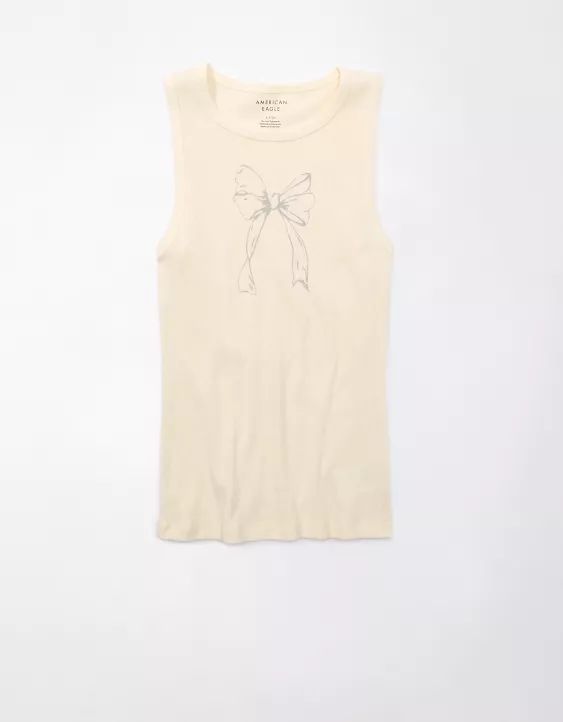 AE Graphic Longline Tank Top | American Eagle Outfitters (US & CA)