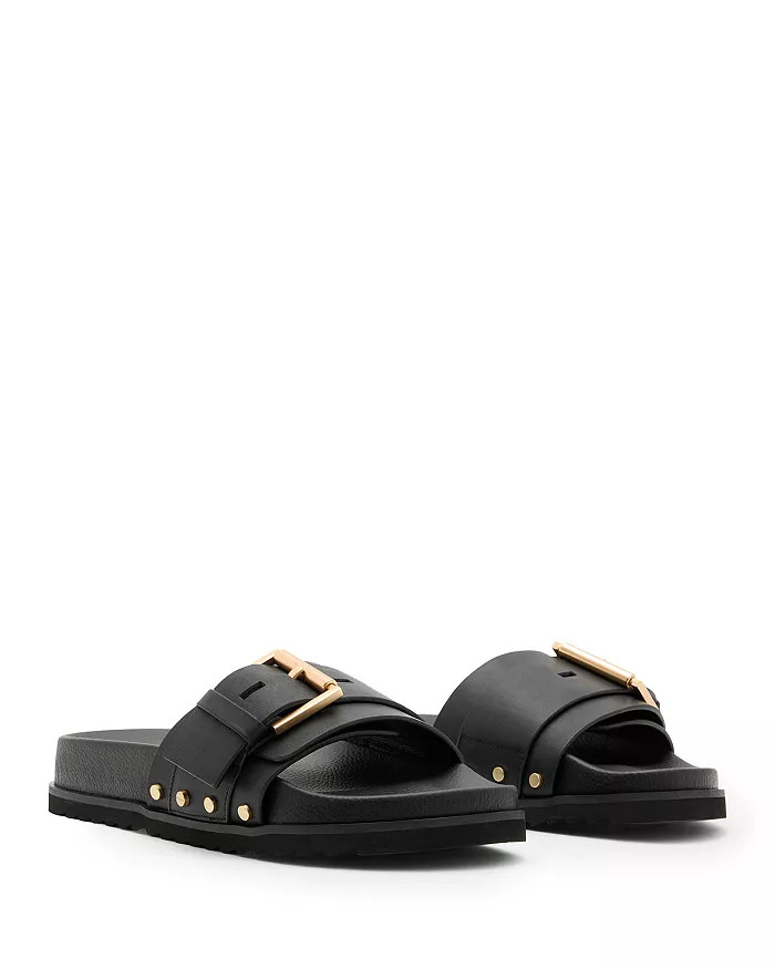 Women's Ellie Studded Slide Sandals | Bloomingdale's (US)