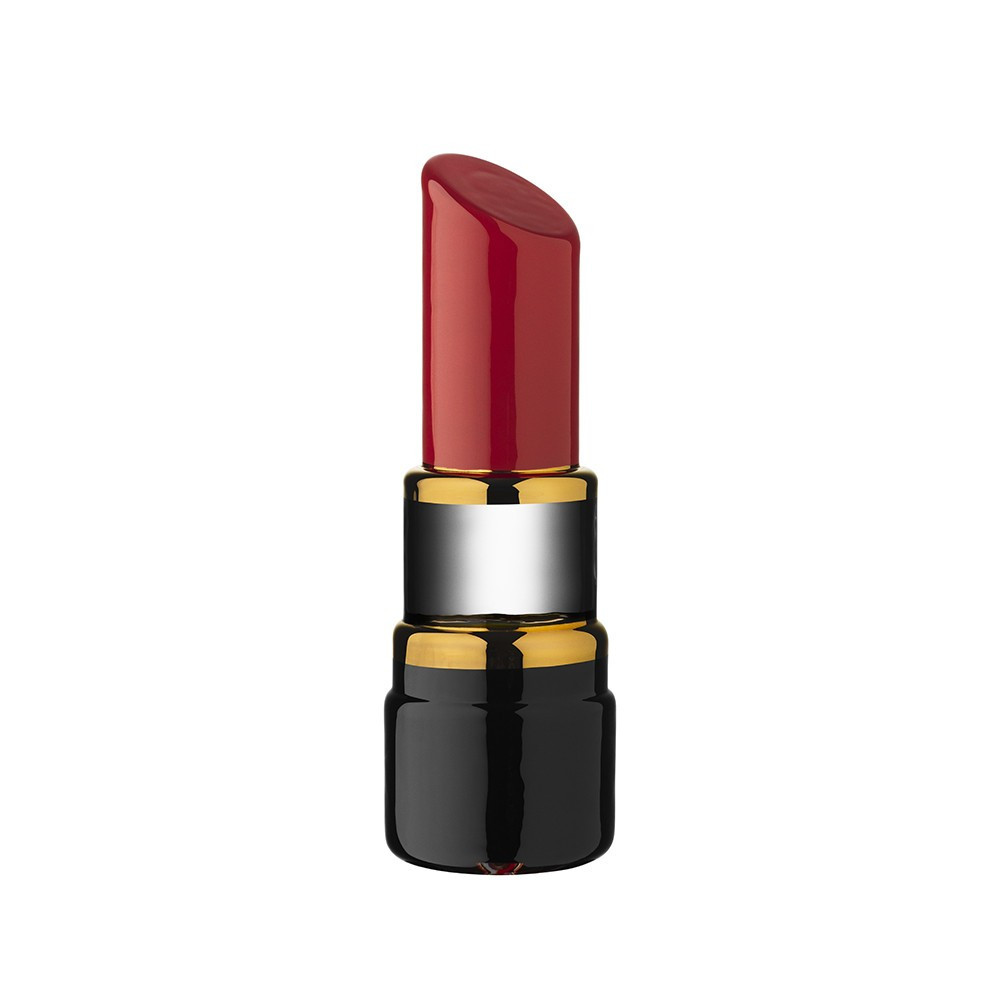 Make Up Mini Lipstick Ornament - Red | Amara (UK)