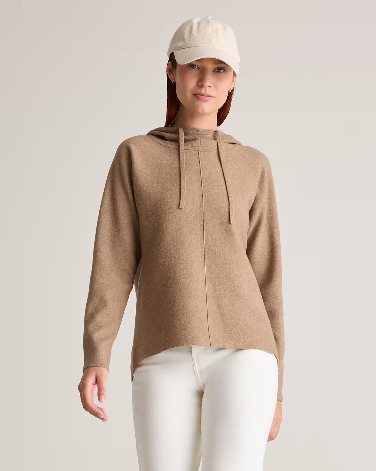 Eco-Knit Milano Stitch Pullover Hoodie | Quince