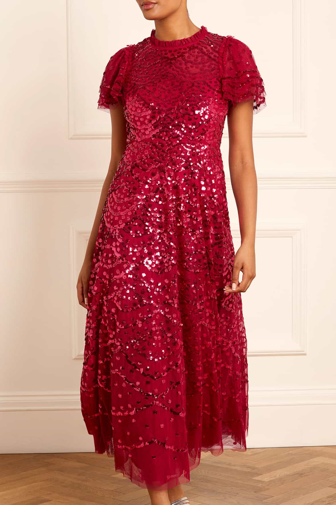 Deco Dot Ankle Gown | Needle & Thread