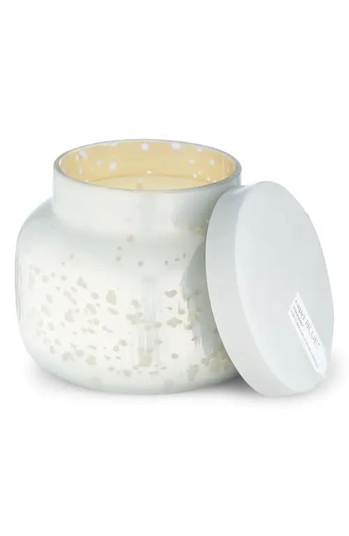 Capri Blue Volcano Holiday Mercury Signature Jar Candle in White at Nordstrom | Nordstrom