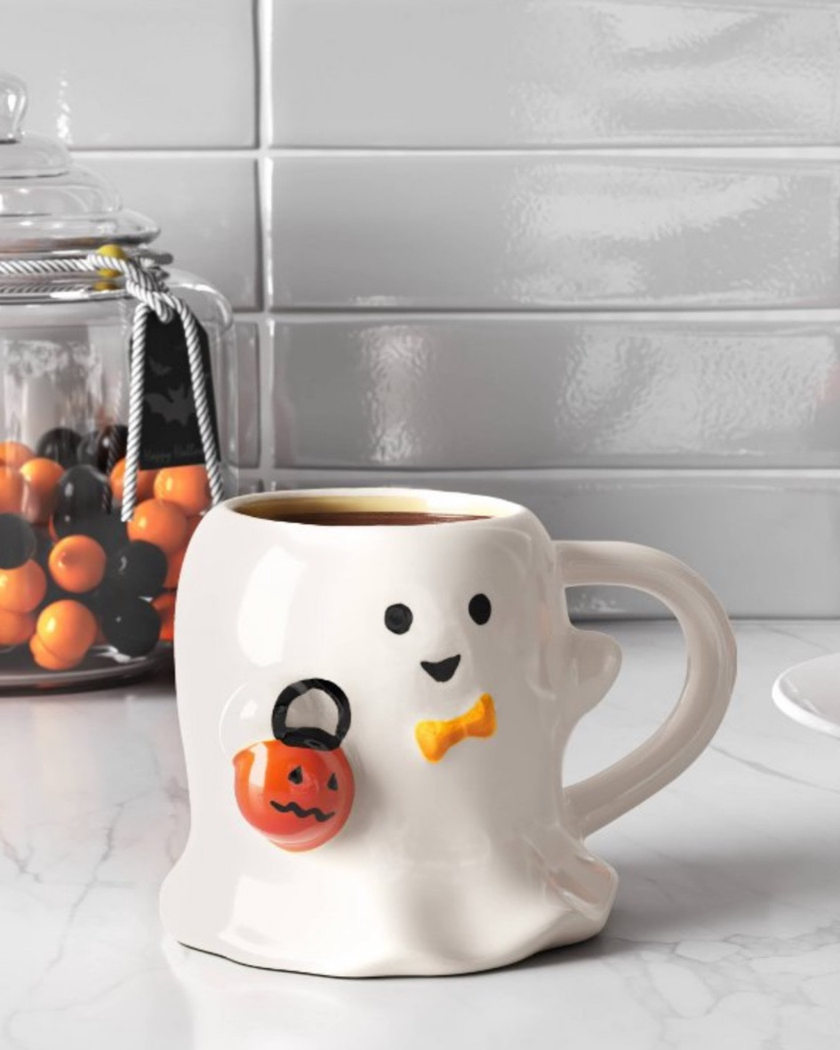 🎃 Only $5 🎃 This cute ghost stoneware figural mug is suitable for hot and cold beverages. This cutie is wearing a festive bow tie and holding a jack-o-lantern treat bucket. He’s ready for Halloween and perfect for holding your favorite beverage. Dishwasher and microwave safe.

#LTKSeasonal #LTKHome