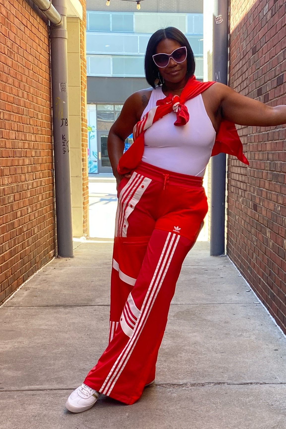 This Adidas tracksuit is my go to for most months of the year! Great for sporting events! 

#LTKstyletip #LTKmidsize #LTKover40