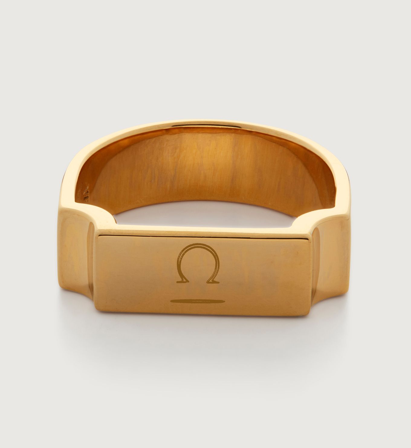 Signature Wide Ring | Monica Vinader (Global)