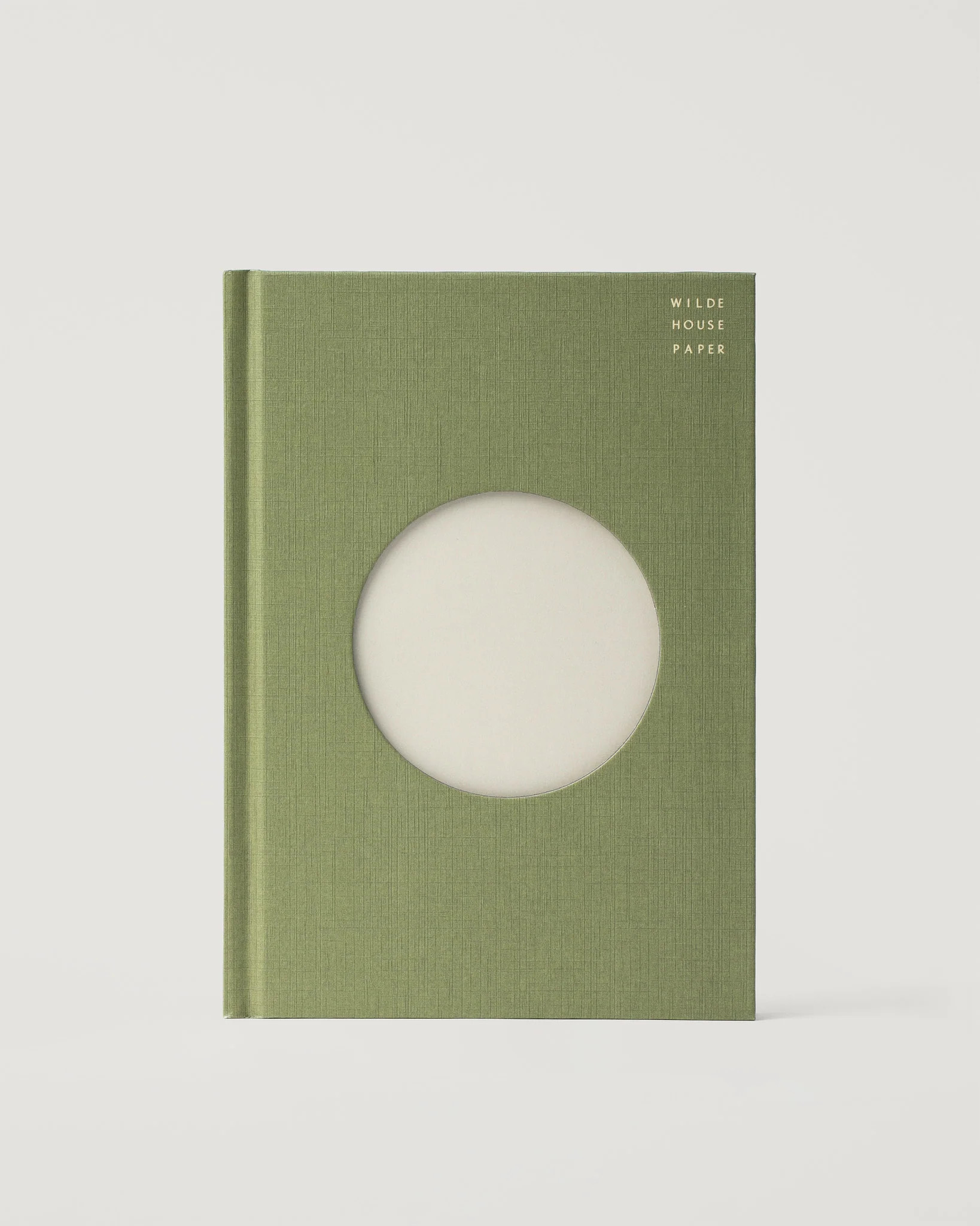 Open Journal in Moss | Wilde House Paper