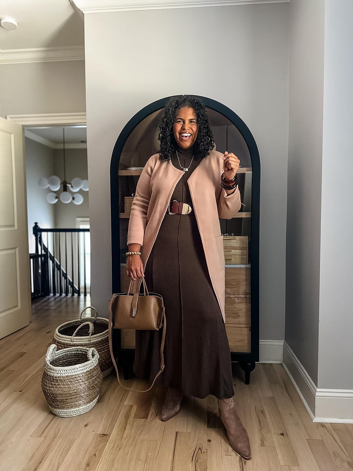 Feeling like a queen in my new fall favorites! Wearing size xxl in dress (but could have sized down) and size xl in cardigan. Check out these cozy pieces that will keep you stylish.

#LTKootd #LTKPlusSize #LTKHoliday