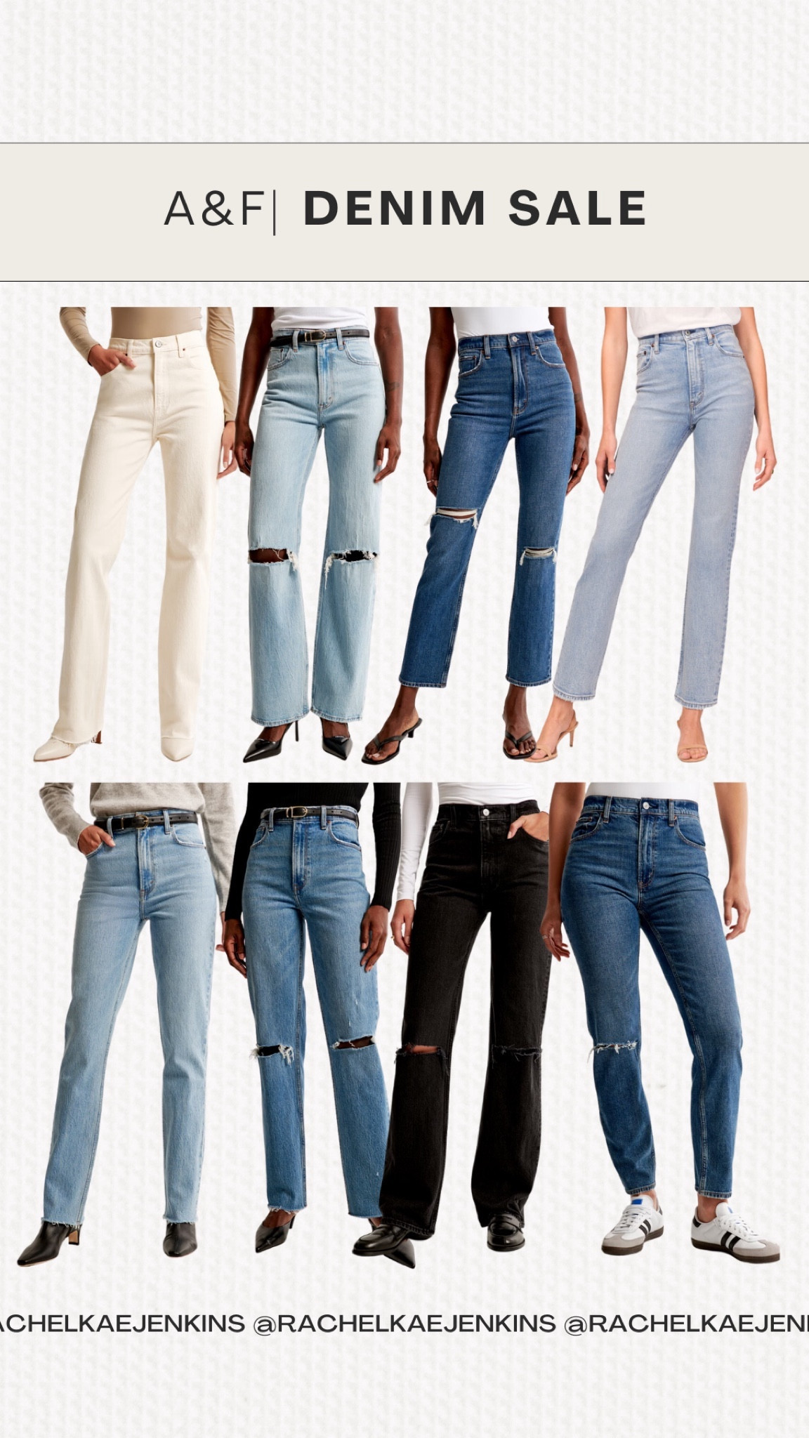Abercrombie Denim Sale!!!! Runs until Monday but I just know these styles will sell out! Now is the time to stock up on jeans! They are the best and will last you YEARS!🥰🤩🩷
Use code DENIMAF for 25% off!!!!✨

Abercrombie and Fitch jeans, best jeans, best womens jeans, Abercrombie jeans, Abercrombie denim sale 👖

#LTKSpringSale #LTKMostLoved #LTKfindsunder100