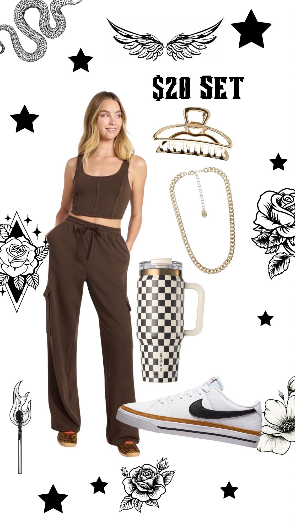 Lounge set outfit inspo

#LTKootd #LTKMidsize #LTKgrwm