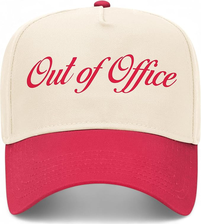 Out of Office Vintage Trucker Hat | Premium Snapback Baseball Hat for Men & Women | Amazon (US)