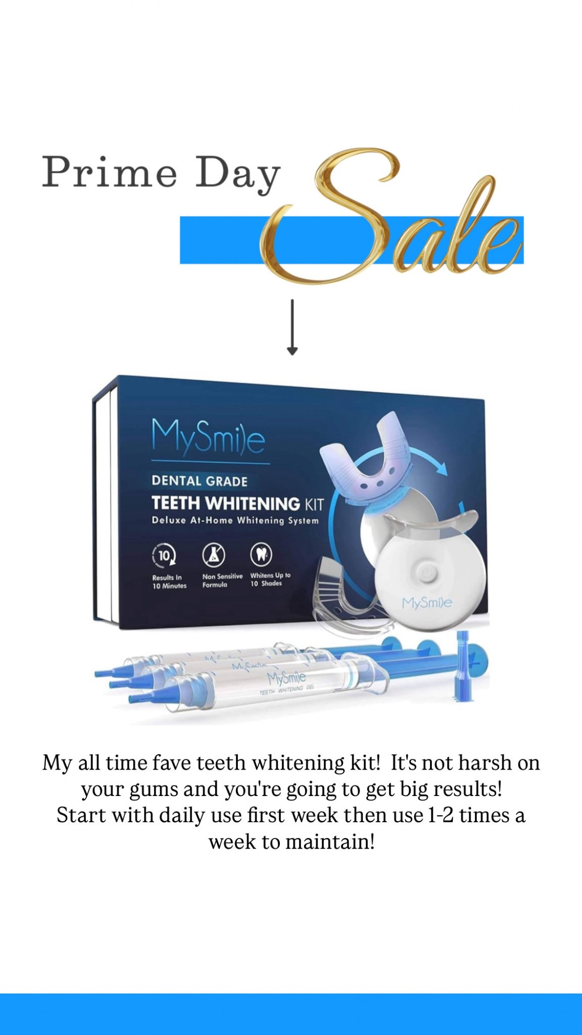 Prime Day Deal 
Teeth whitening 

#LTKStyleTip #LTKSaleAlert #LTKBeauty