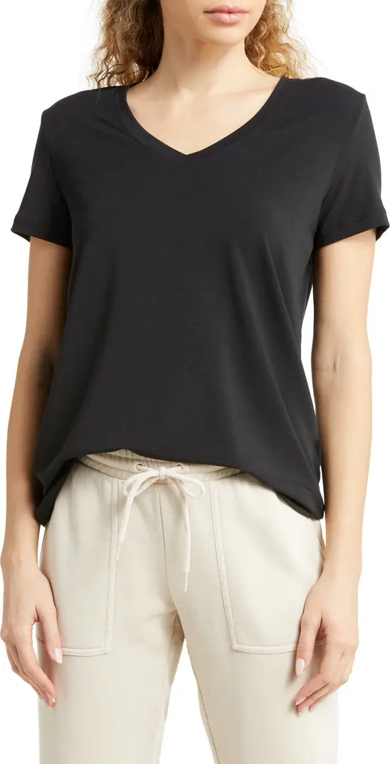 Ava V-Neck Active T-Shirt | Nordstrom